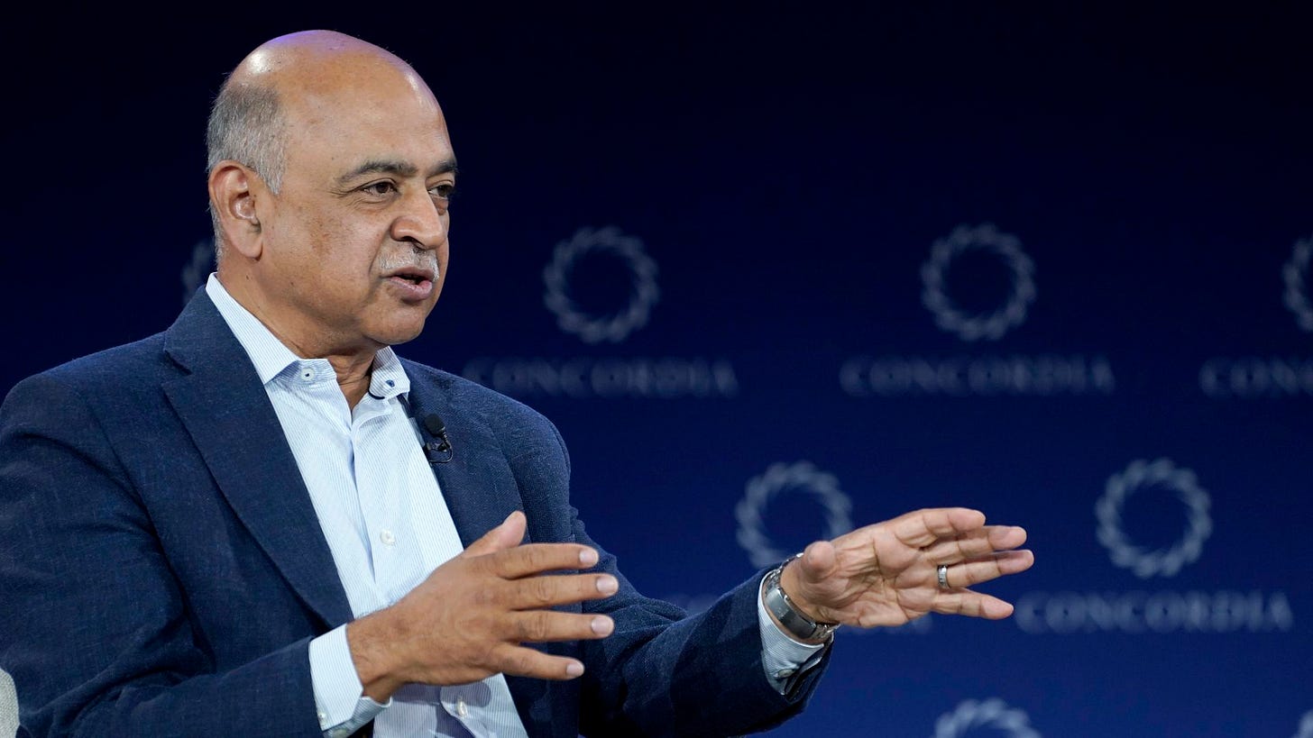 IBM CEO Arvind Krishna on AI policy