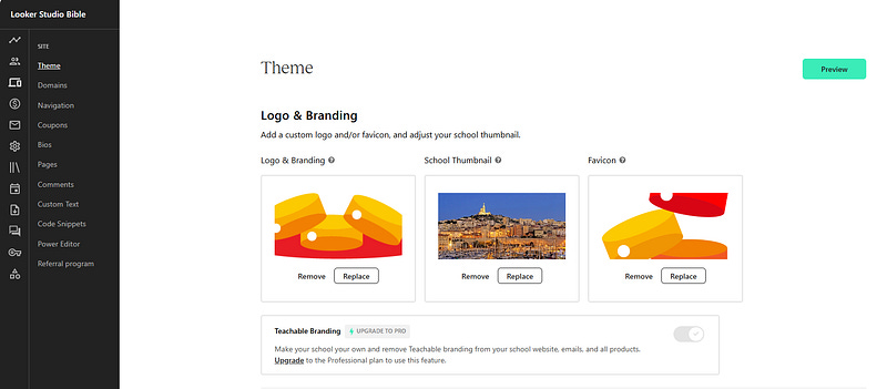 Looker Studio Bible Teachable analyze Big Query Looker Studio