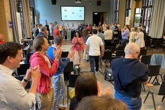Pictures from music thinking lecture and workshop