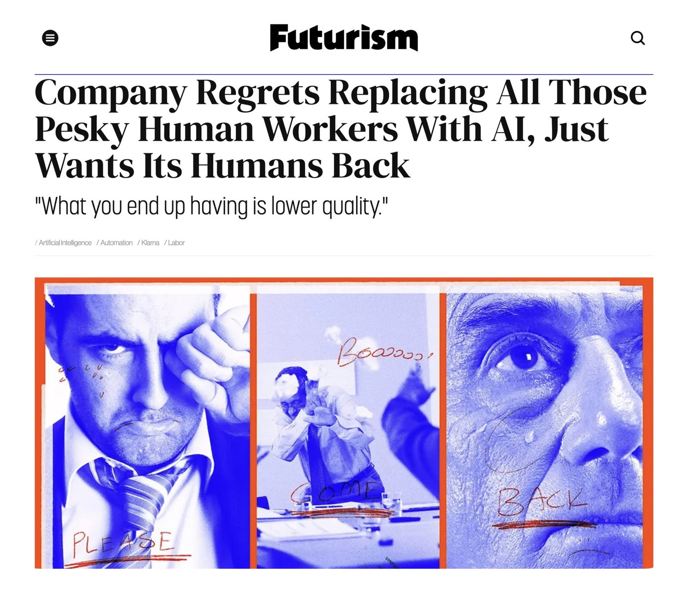 Exploring the Absurd: AI Promises and Big Tech's Struggles