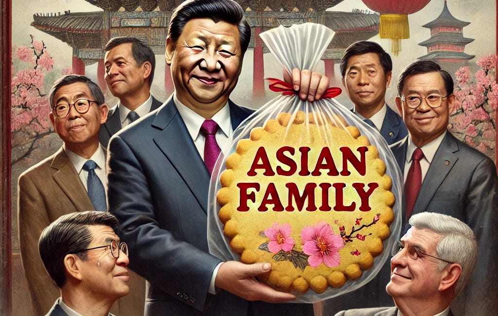 Xi’s “Asian Family” Charm Offence
