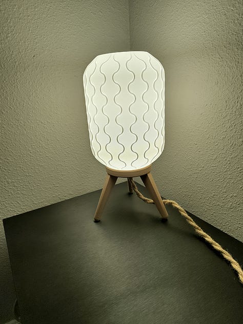 3d printed Lamp