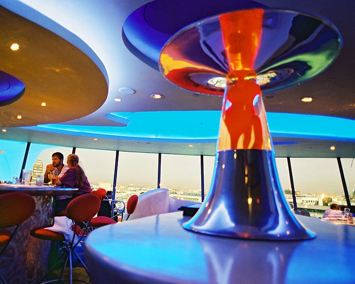 The former Encounter restaurant at LAX.