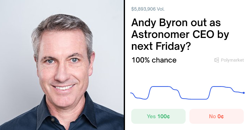 Andy Byron out as Astronomer CEO by next Friday?