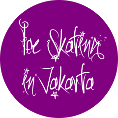 Ice skating in Jakarta