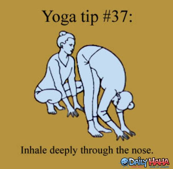 Yoga Quotes Funny Jokes. QuotesGram