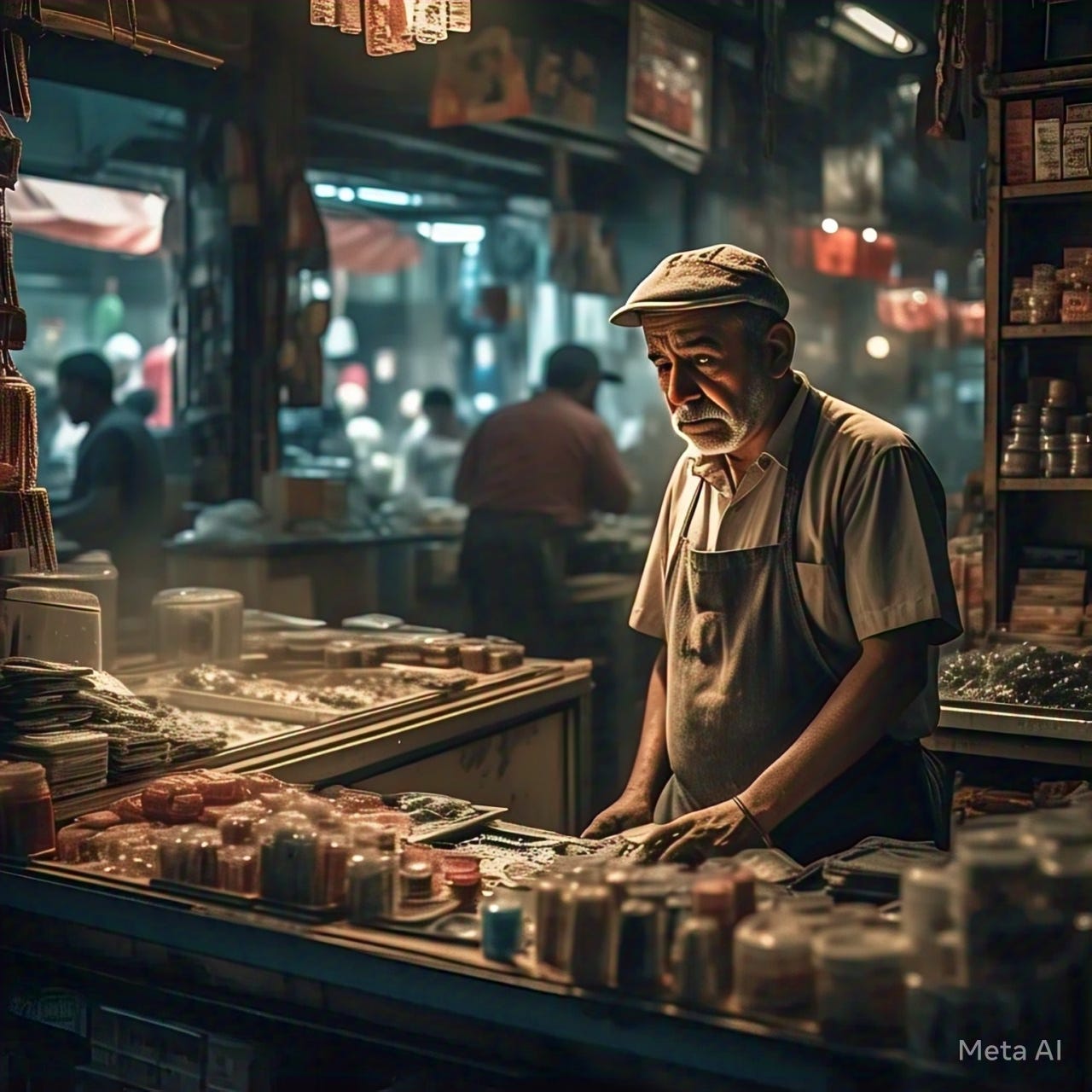 Image created using Meta AI. The prompt used to create the image is shared in the post