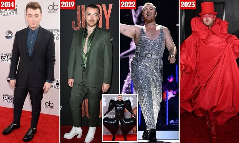 Sam Smith's incredible style transformation through the years: From smart  suits to latest looks | Daily Mail Online