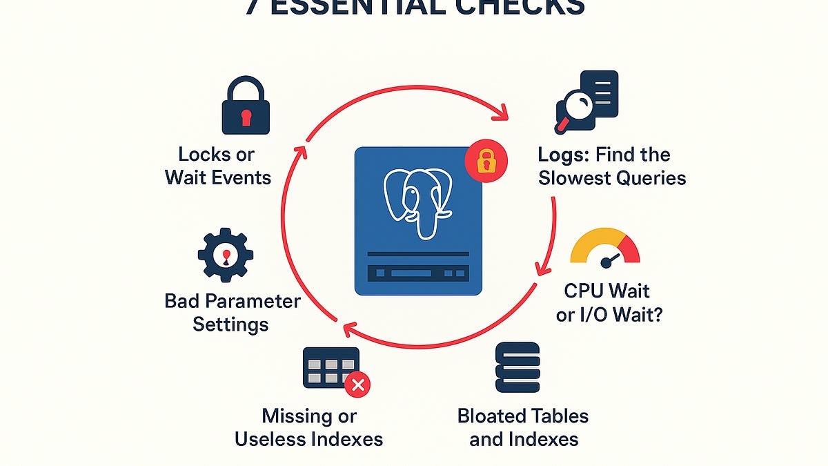 Why Your PostgreSQL Query Is Slow: The 7 Checks I Run During Every Sev-1