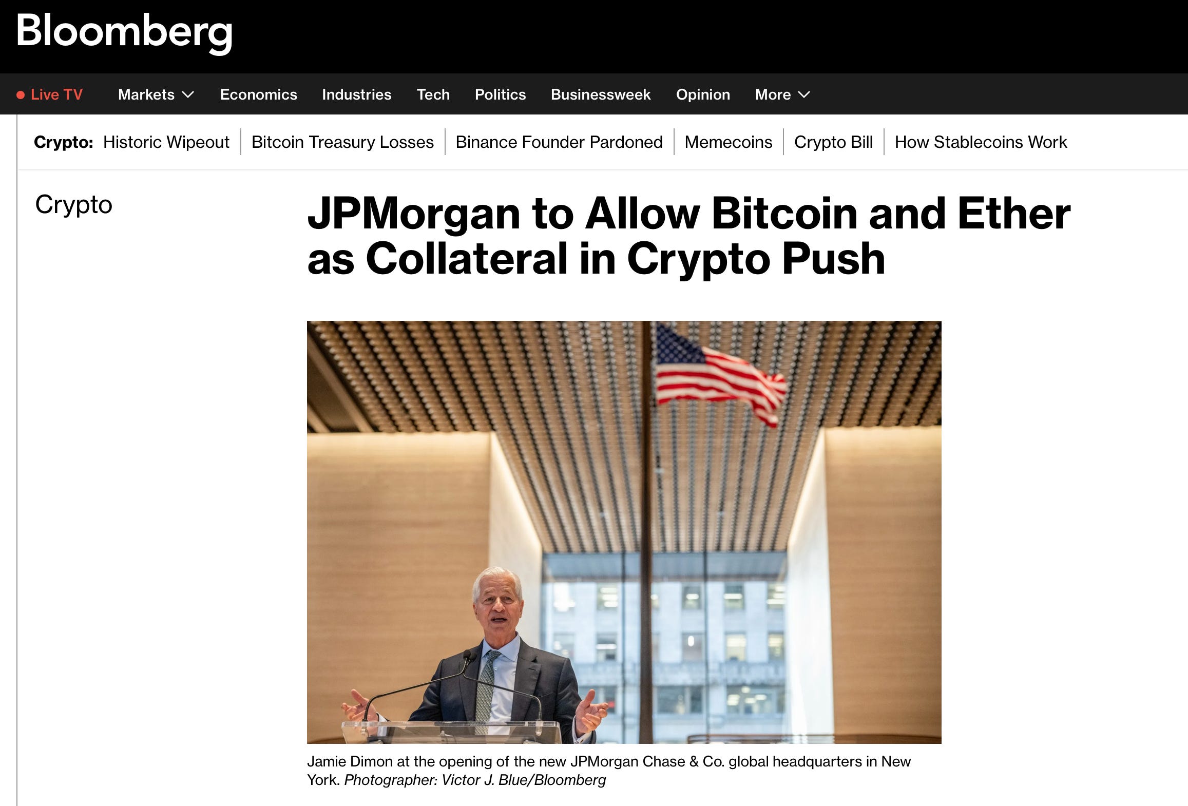 💡 Big Banks Embrace Bitcoin - by James Lavish, CFA