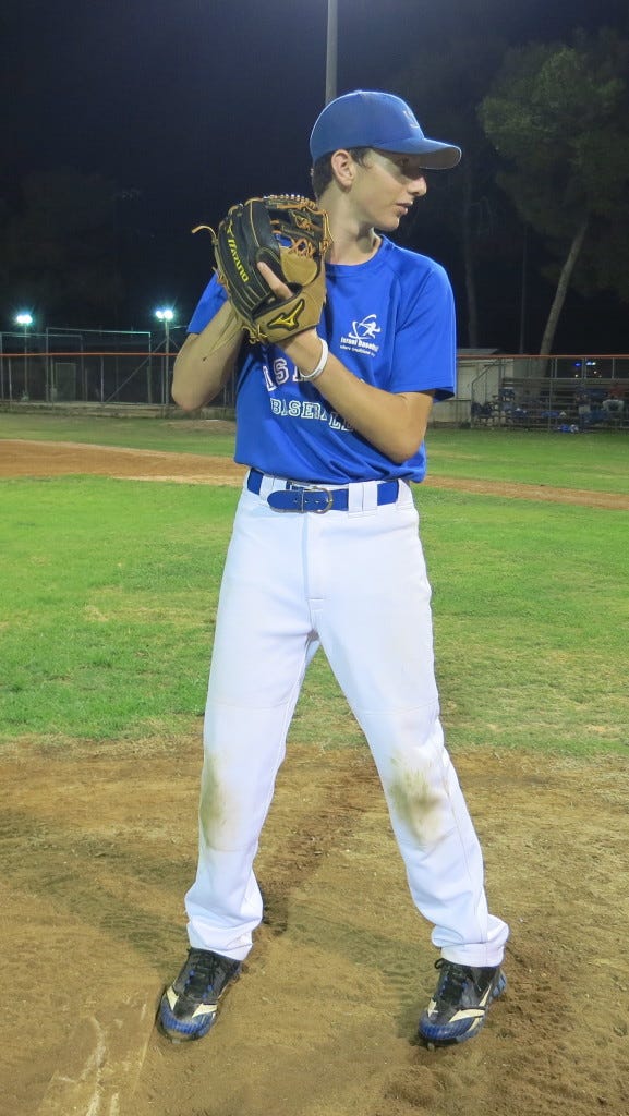 Ori Wachspress. 16 years-old. RHP/IF. Modiin.