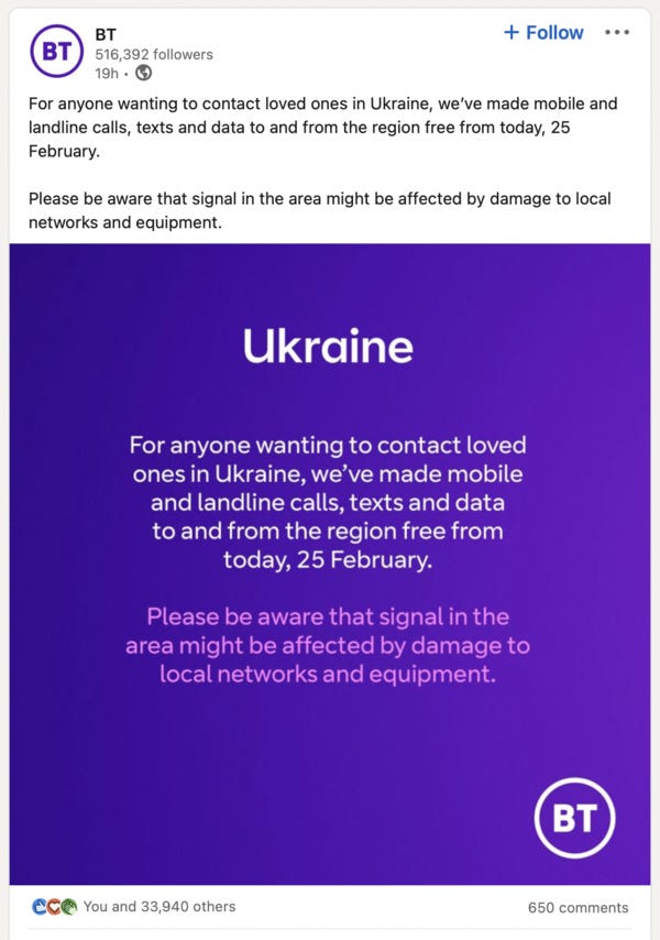 Source: LinkedIn, 26 February 2020