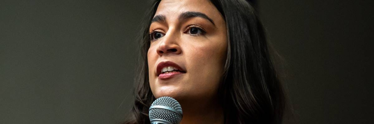 Rep. Alexandria Ocasio-Cortez speaks 