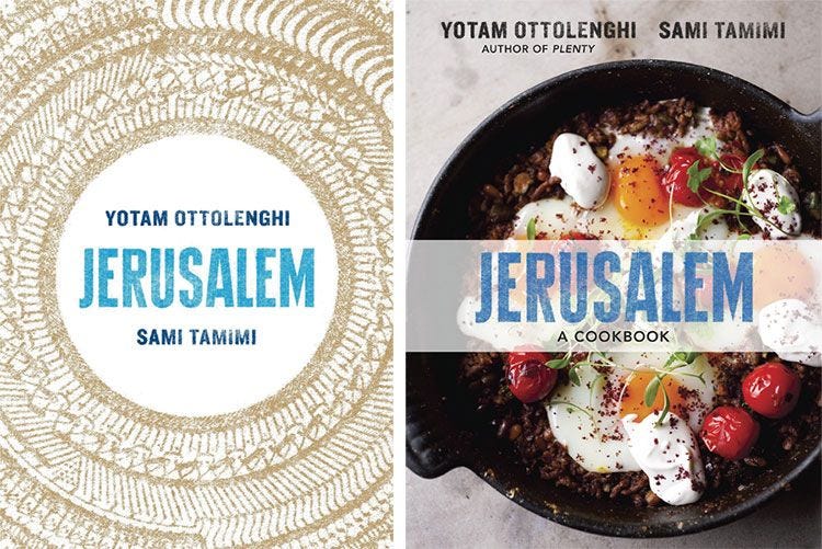 jerusalem d'ottolenghi versions us et uk