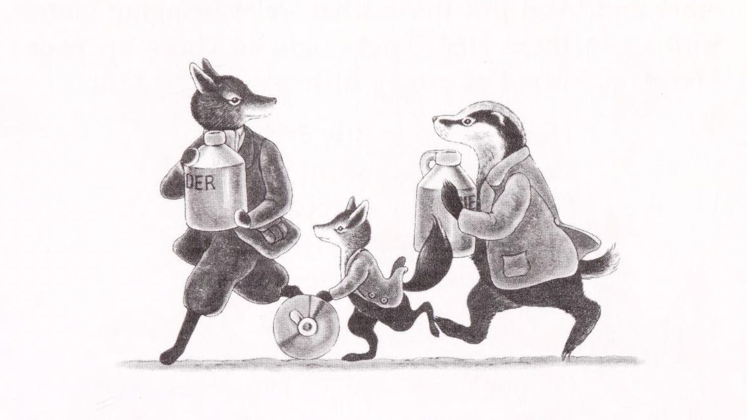 Fantastic Mr Fox Illustrations Quentin Blake