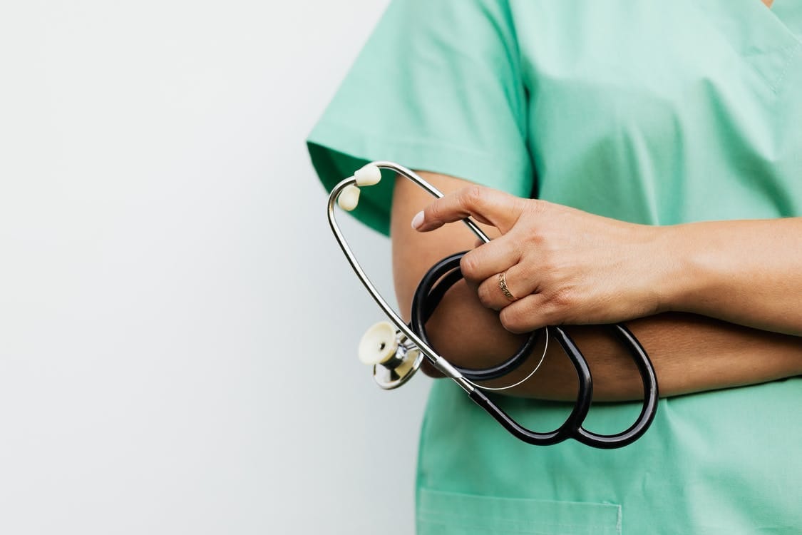 Free 
A Person Holding a Stethoscope Stock Photo