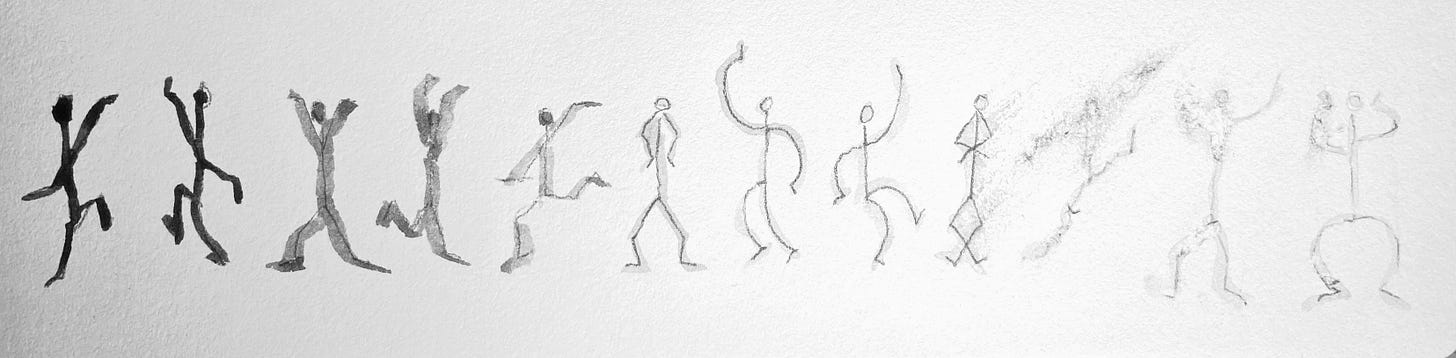 The still undanced cadence of vanishing.--Galway Kinnell