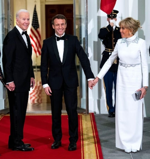 Sleepy, Macron, Macron’s grandma… 

