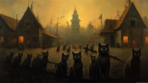 The Cats of Ulthar by H.P. Lovecraft (an Illustrated Audiobook) - YouTube