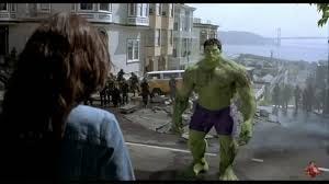 In Hulk (2003), Bruce Banner discharges ...