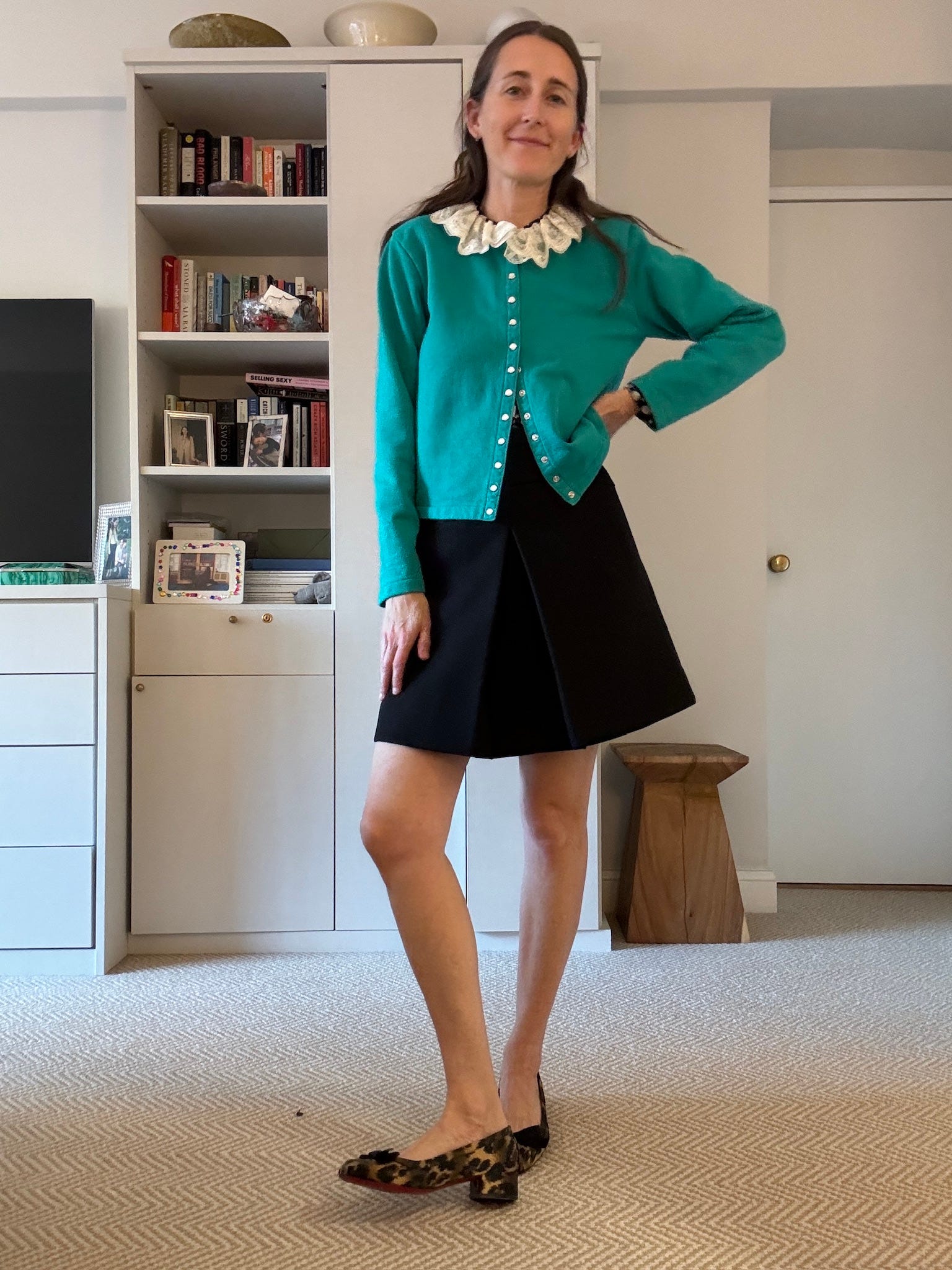 The Inimitable Snap Cardigan - by Becky Malinsky