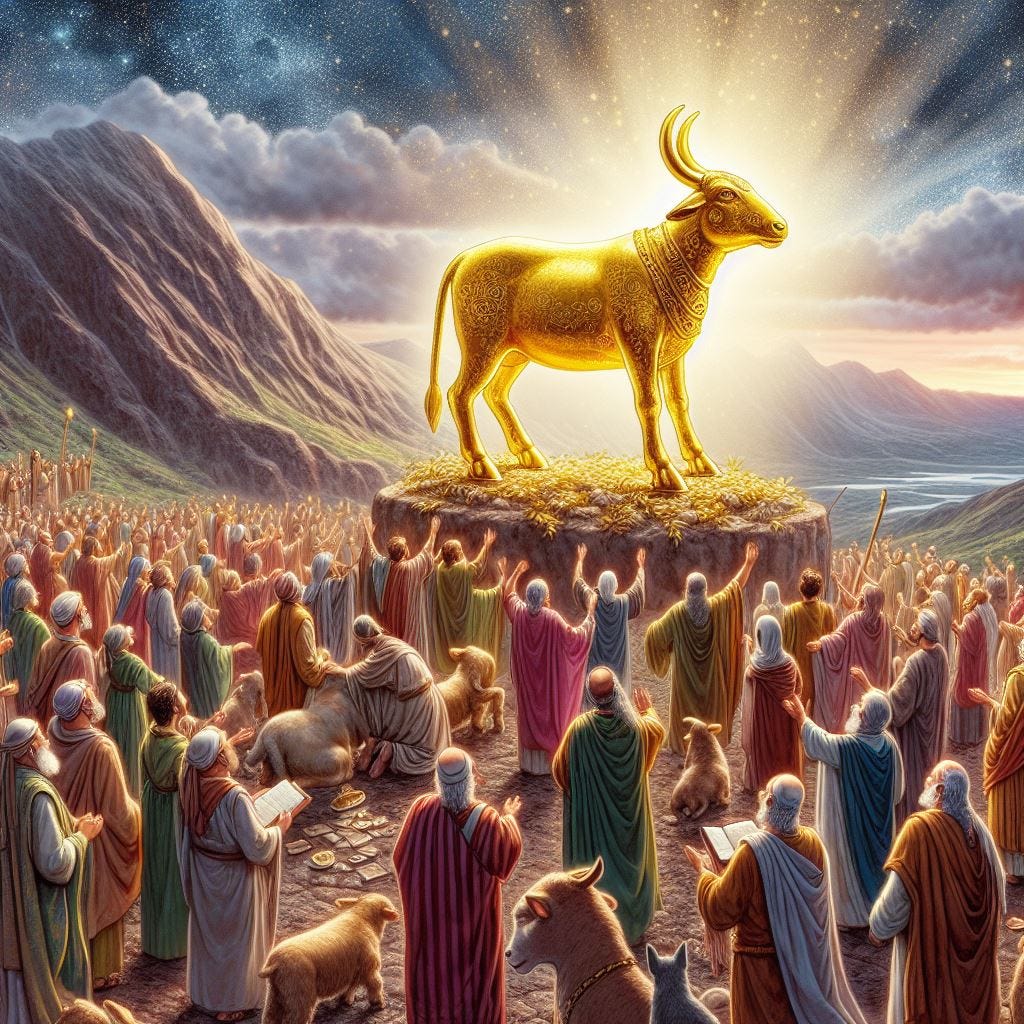 Beware of Creating “Golden Calves” | RosaryMeds