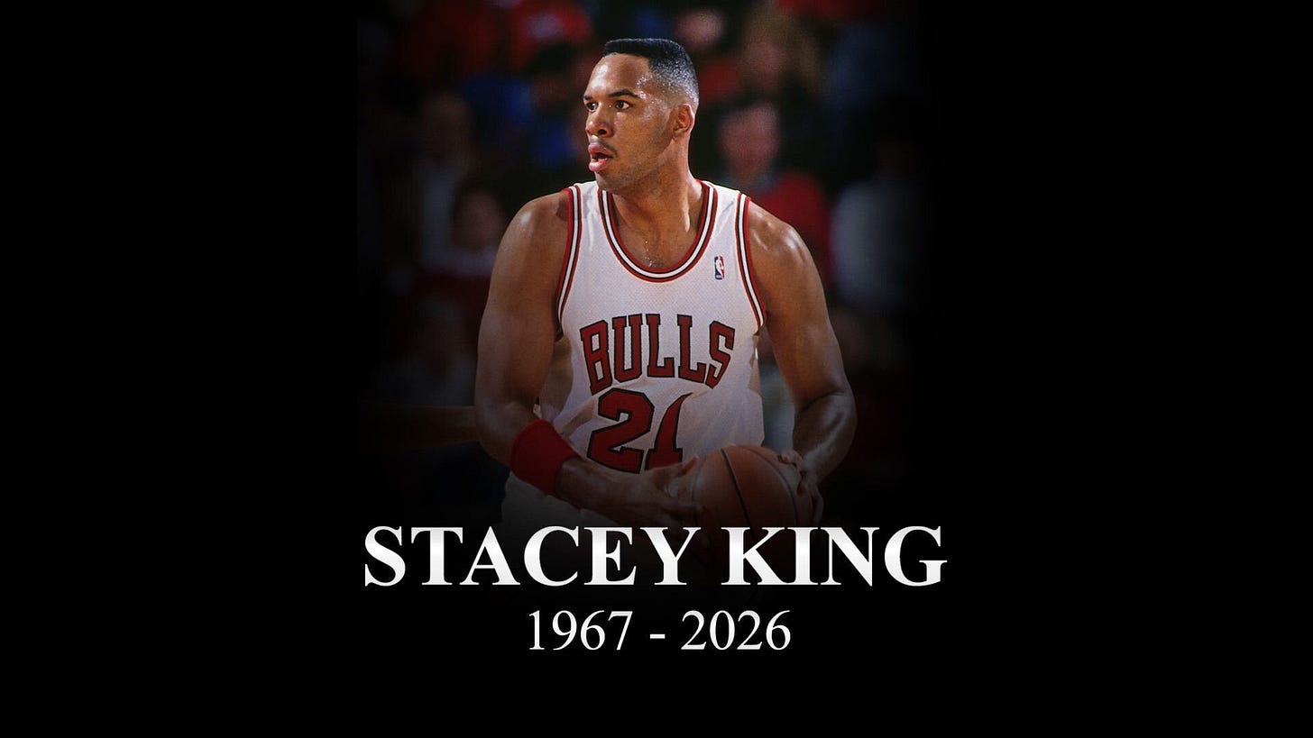 Three-time NBA champion Stacey King dies at 59 | NBA.com Three-time NBA champion Stacey King dies at 59 | NBA.com