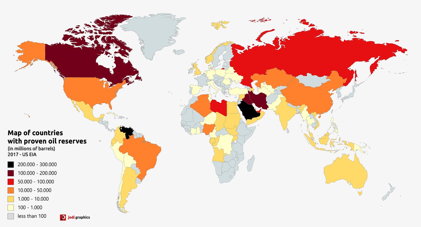 List of countries by proven oil reserves - Wikipedia List of countries by proven oil reserves - Wikipedia