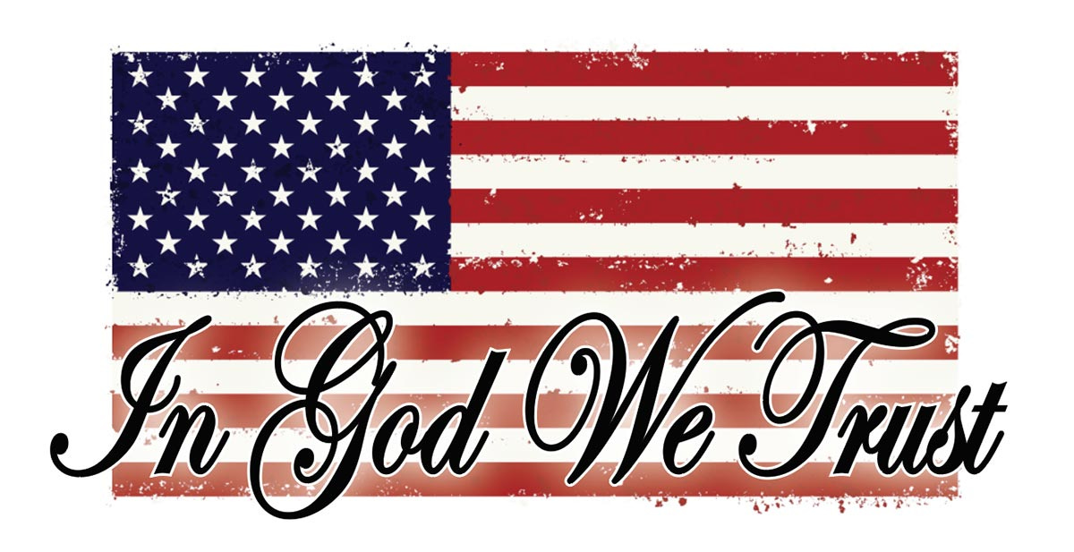 IN GOD WE TRUST Signage | YardSigns.com