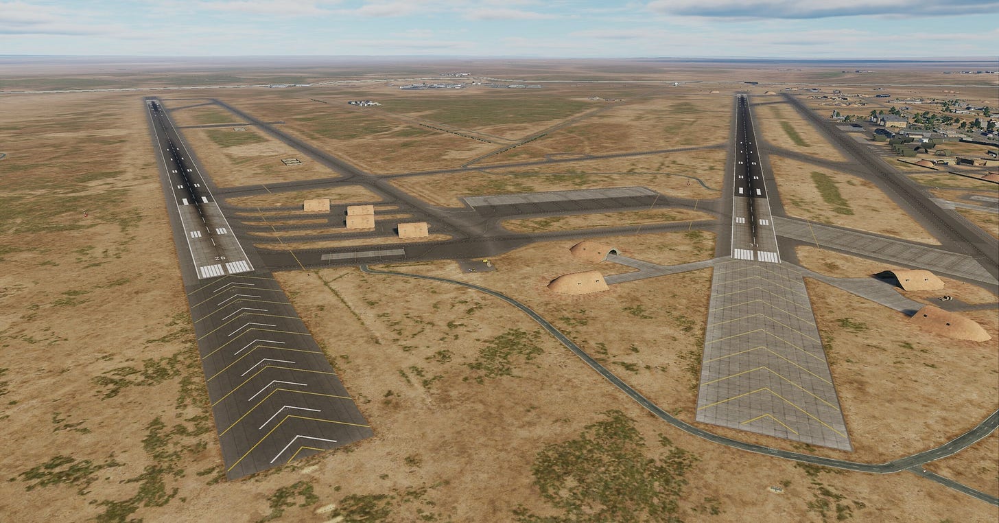 Upcoming Syria Map Addition: Muwaffaq Salti Airbase (Full post, source &  video in comments) : r/DCSExposed