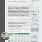 Tatton AUM beats forecast again