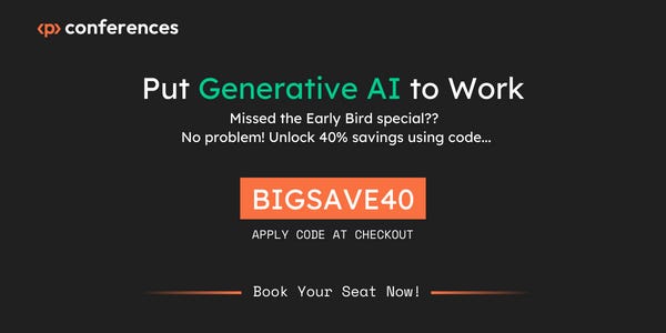 Put Generative AI to Work - Packt Conference