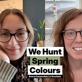 Spring colour hunt - sketch and chat | With Pauline from Creative Cocoon Art Club