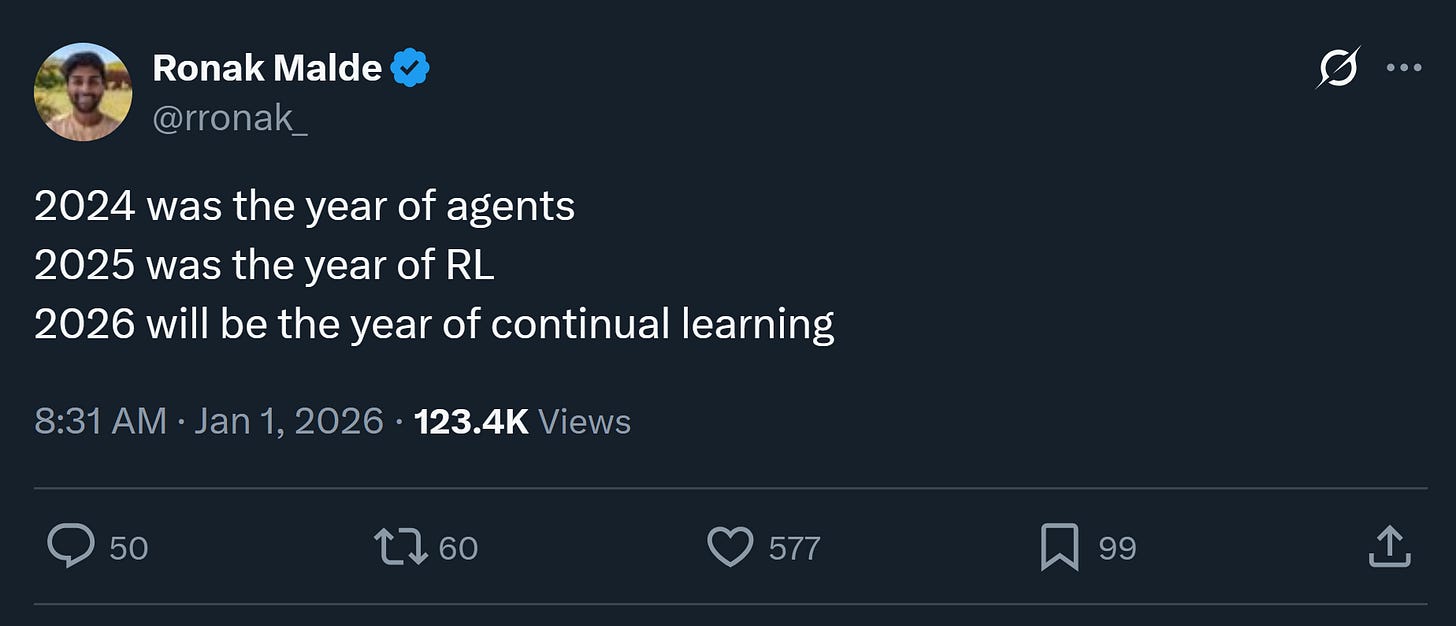 2026 continual learning