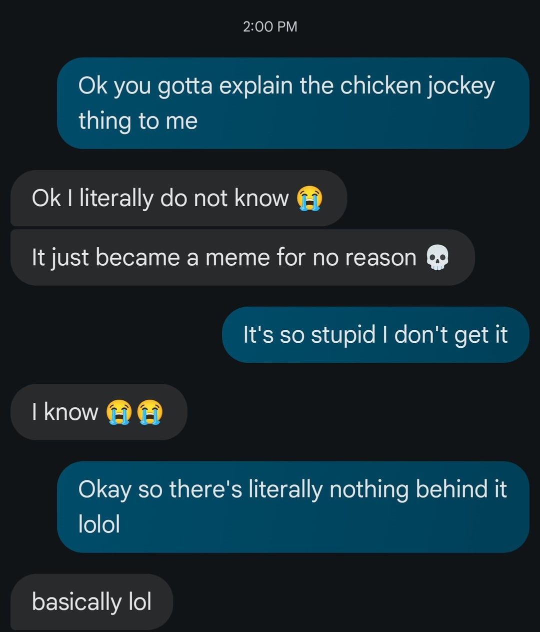 Chicken Jockey meme explained by my 14 year old Minecraft addicted nephew :  r/Asmongold