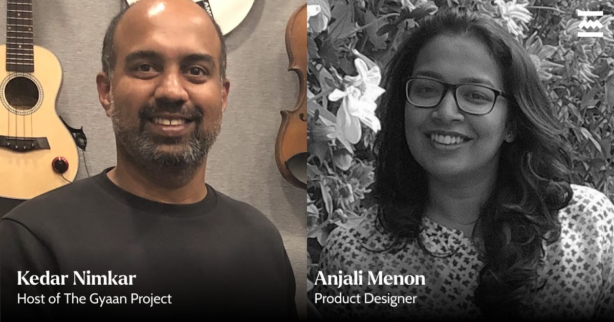 Anjali Menon, Playground Designer and Kedar Nimkar, Host of TGP Anjali Menon, Playground Designer and Kedar Nimkar, Host of TGP