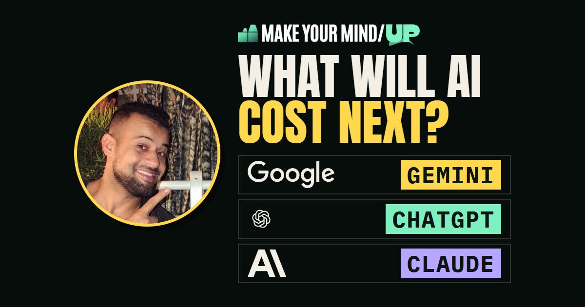Why Google, OpenAI and Anthropic keep changing AI prices