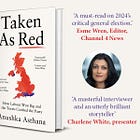 Taken As Red by Anushka Asthana: paperback edition now out