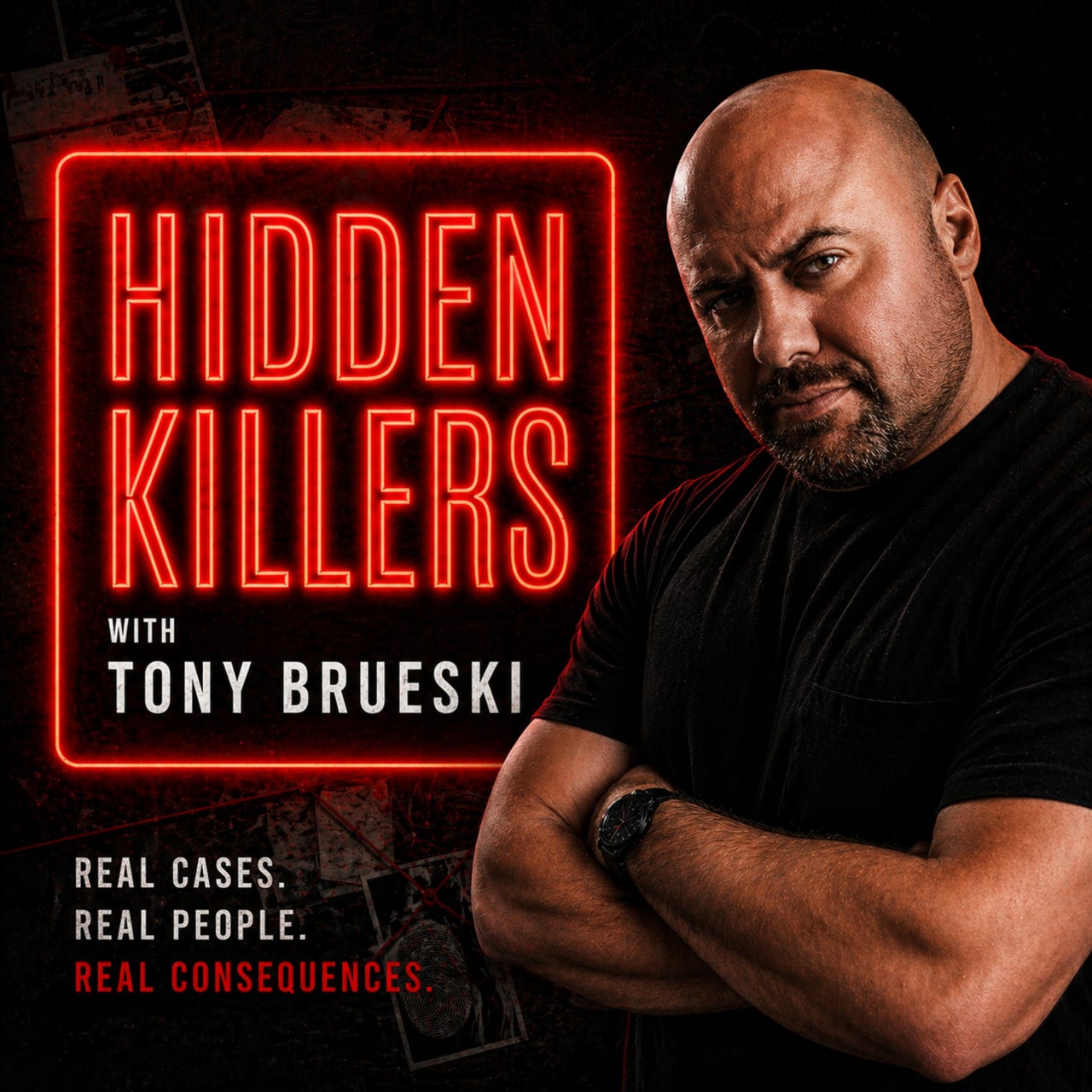 Hidden Killers With Tony Brueski logo