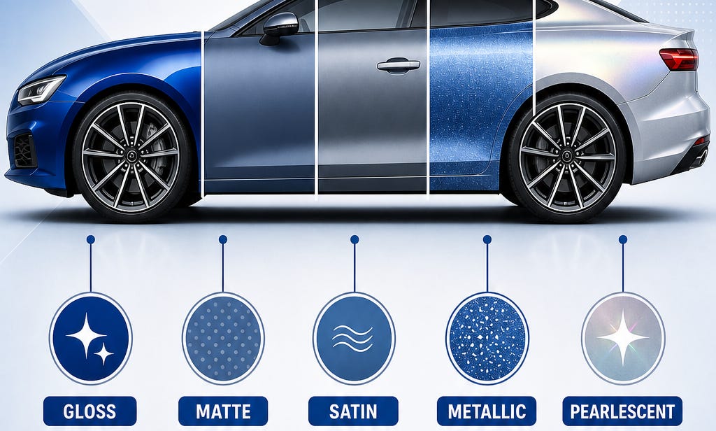 Types of Auto Paint: An Easy Guide For Beginners
