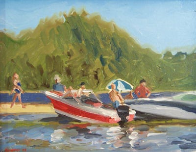 SAchroon Lake speedboats