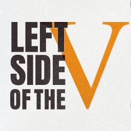 Left Side of the V logo
