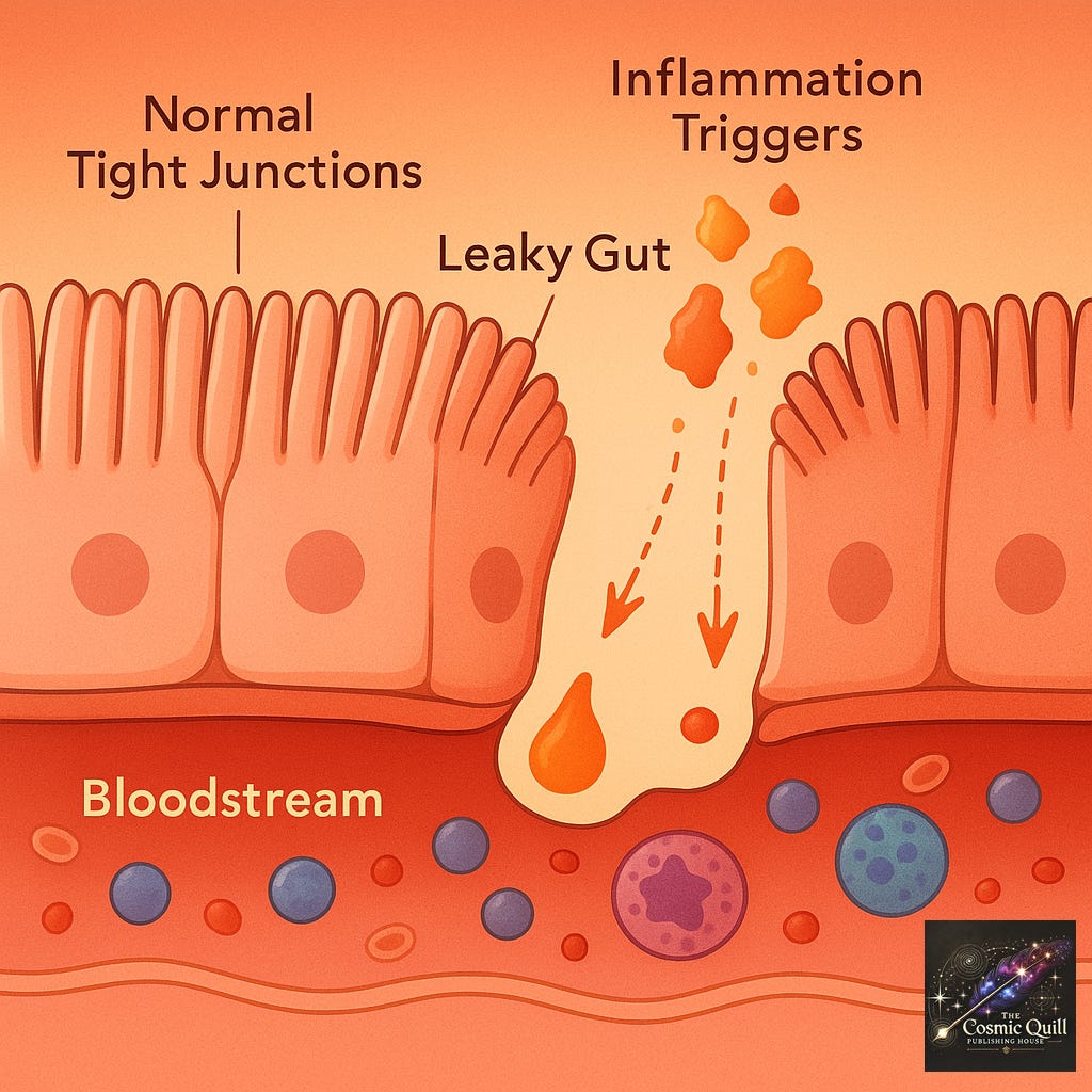 leaky gut infographic