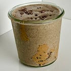 Peanut butter cookie dough protein smoothie