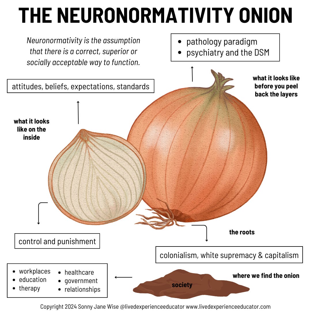 Sonny Jane Wise's Neuronormativity Onion