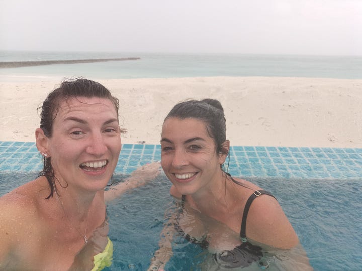 Monsoon in the Maldives