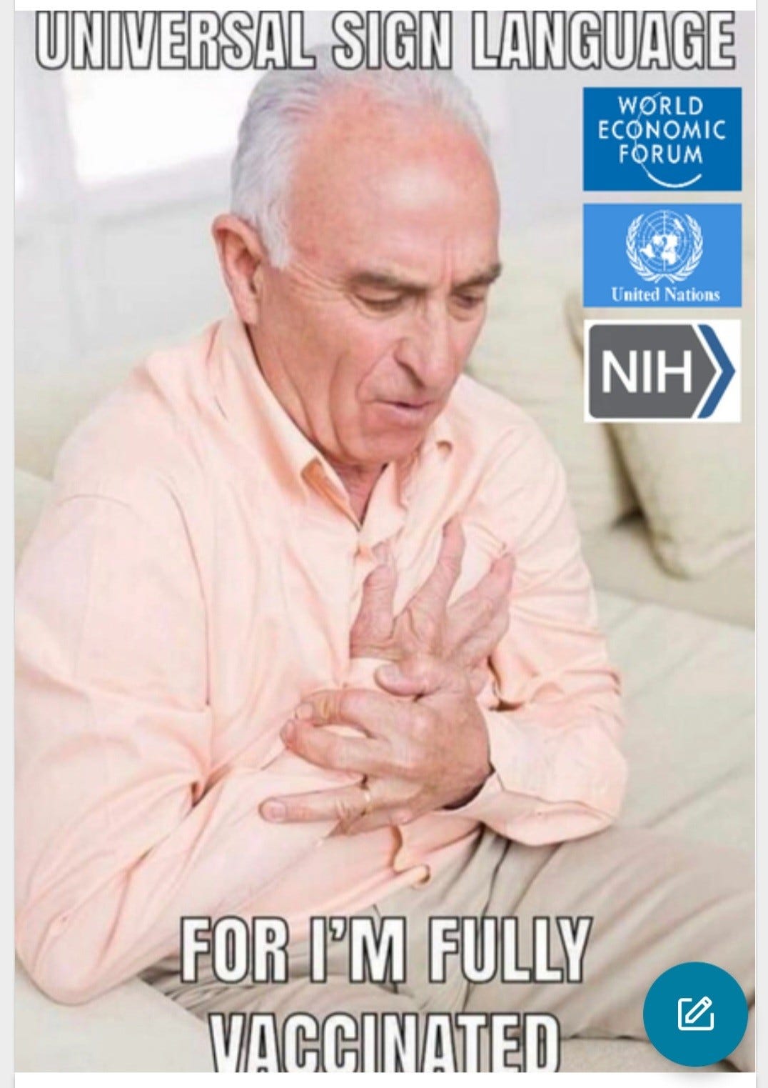 Fully Vaxxed-Universal Sign Language - by Terry L. Clark