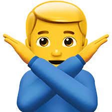 🙅‍♂️ - Man Gesturing No (Man Gesturing No) Emoji 📖 Emoji Meaning ✂ Copy &  📋 Paste (◕‿◕) SYMBL