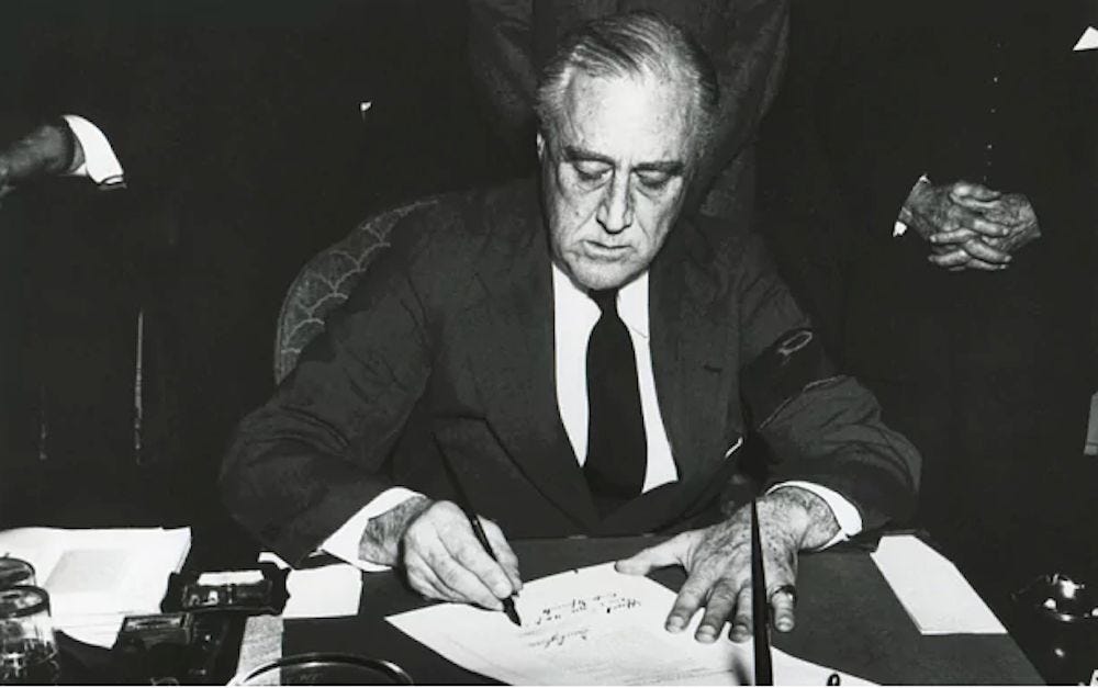 Franklin D. Roosevelt's Act of Infamy Against Japanese Americans | Essay, Nexus | Zócalo Public Square Franklin D. Roosevelt's Act of Infamy Against Japanese Americans | Essay, Nexus | Zócalo Public Square