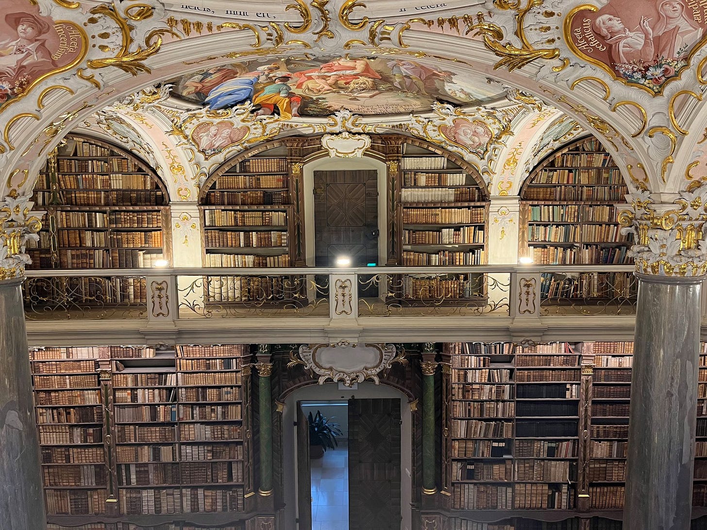 La biblioteca risplende di luce nuova